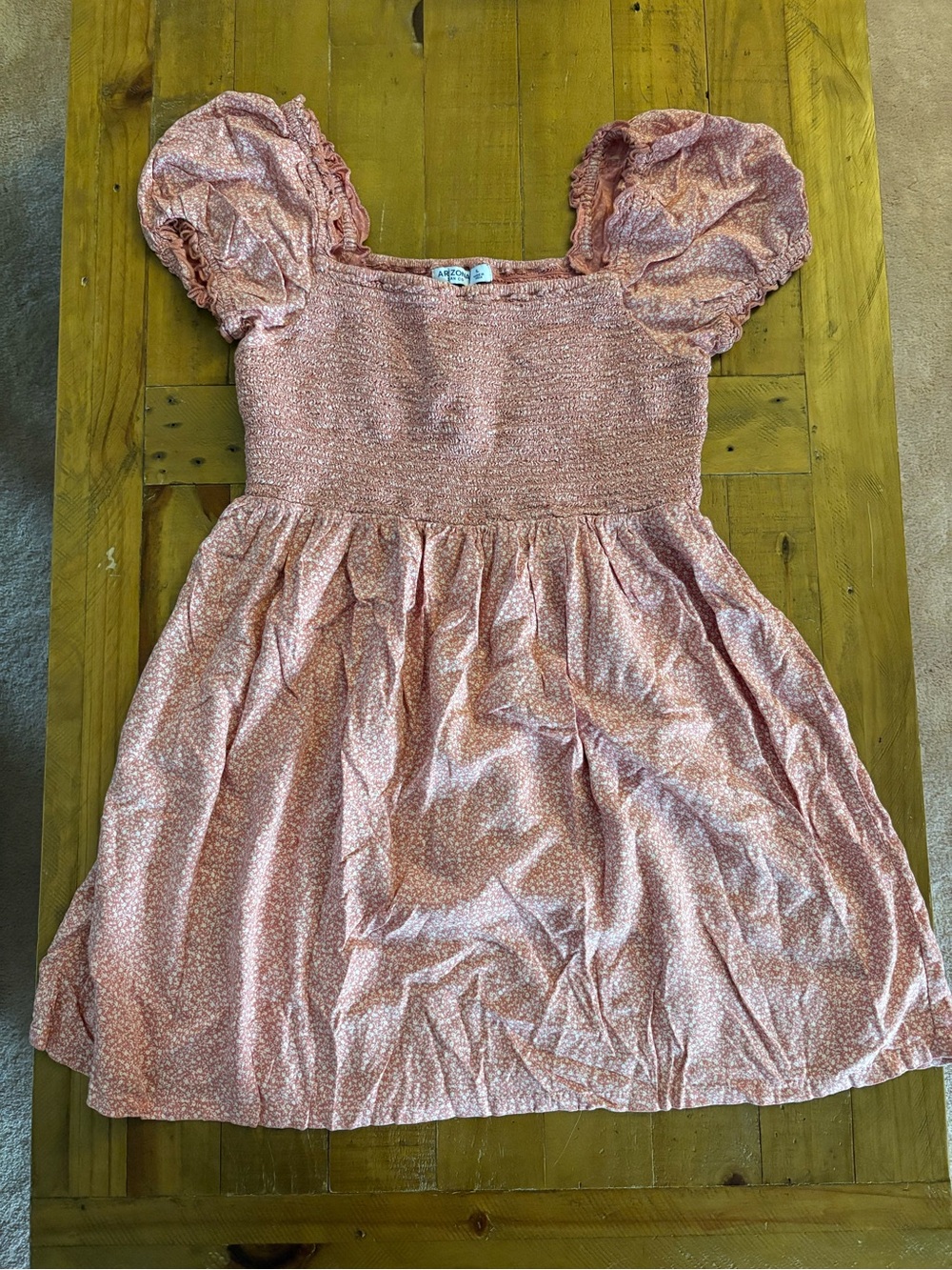 Pink Floral Dress